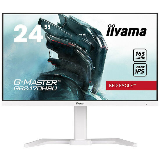 Iiyama G-Master GB2470HSU-B5 Red Eagle Blanc