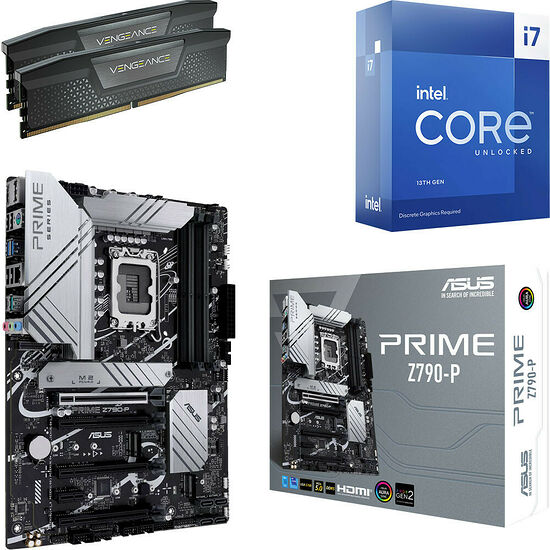 Kit évo Core i7-13700KF + PRIME Z790-P + 32 Go