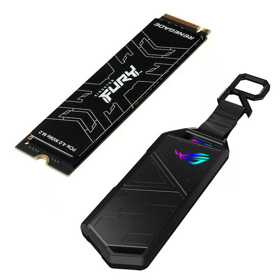 Kingston FURY Renegade 1 To + Asus ROG STRIX Arion