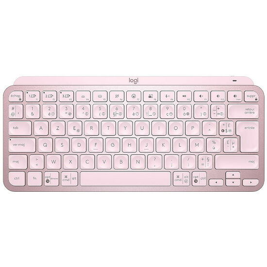 Logitech MX Keys Mini - Rose (AZERTY)