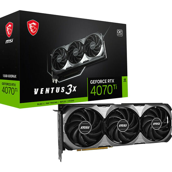 MSI GeForce RTX 4070 Ti VENTUS 3X E1 OC