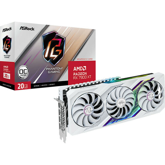 ASRock Radeon RX 7900 XT Phantom Gaming White