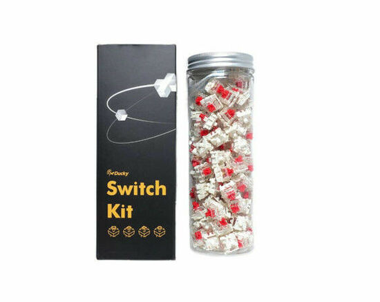 Ducky Channel Switch Kit (Gateron G Pro Red) (image:2)