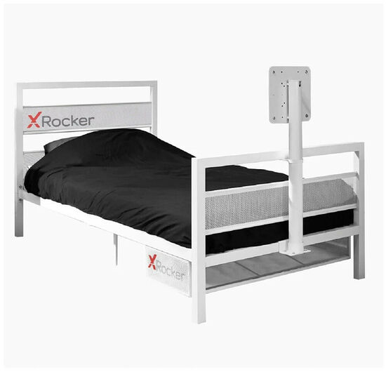 X Rocker BaseCamp Single (Blanc)