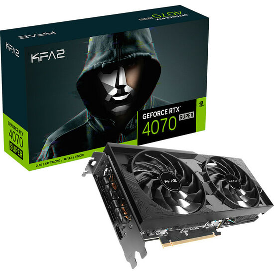 KFA2 GeForce RTX 4070 SUPER 2X (1-Click OC)