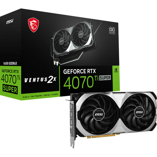 MSI GeForce RTX 4070 Ti SUPER VENTUS 2X OC