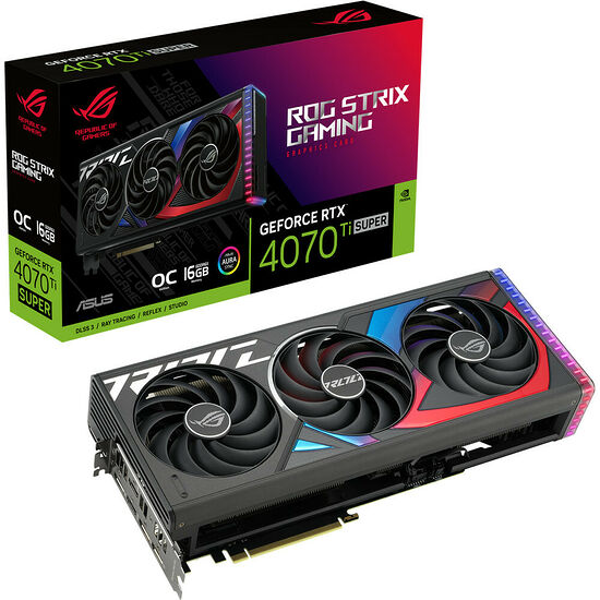 Asus GeForce RTX 4070 Ti SUPER ROG STRIX O16G GAMING