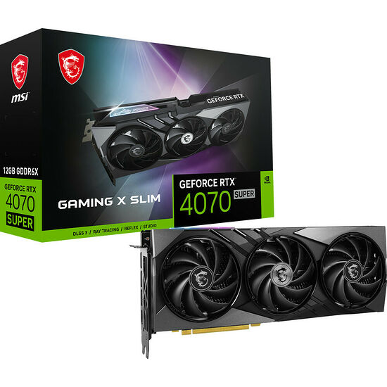 MSI GeForce RTX 4070 SUPER GAMING X SLIM