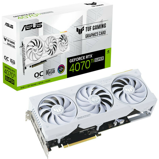 Asus GeForce RTX 4070 Ti SUPER TUF O16G WHITE