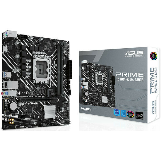 ASUS PRIME H610M-K ARGB DDR4