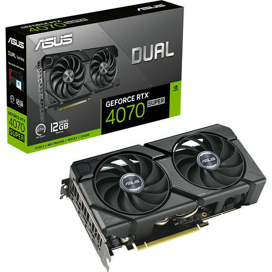 Asus GeForce RTX 4070 SUPER DUAL 12G EVO