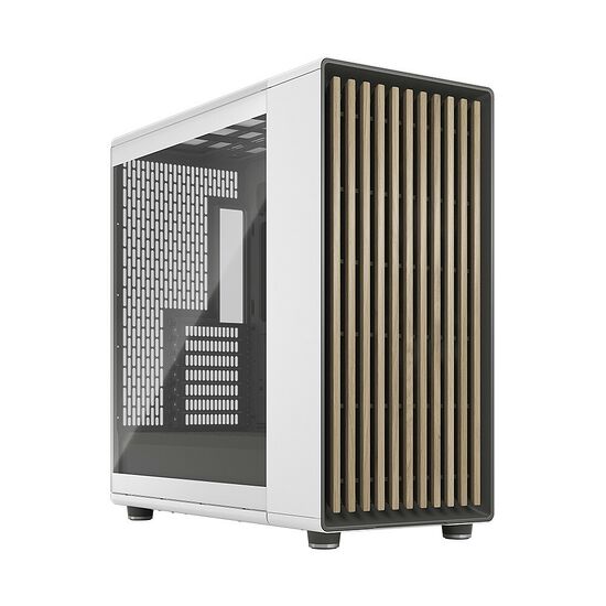 Fractal Design North XL Chalk TG Clear - Blanc