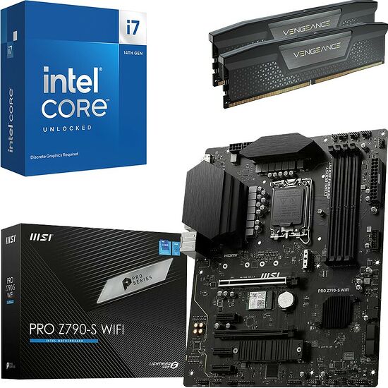 Kit évo Core i7-14700KF + PRO Z790-S WIFI + 32 Go