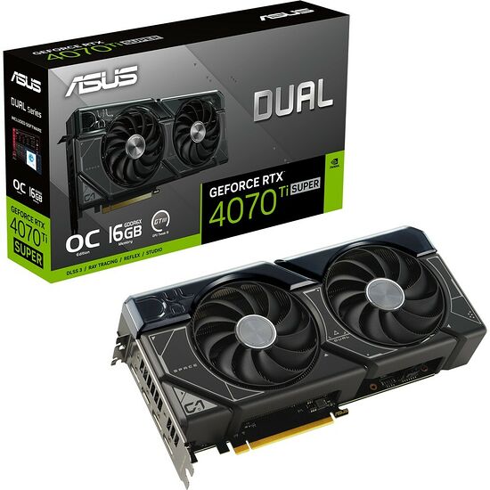 Asus GeForce RTX 4070 Ti SUPER DUAL O16G