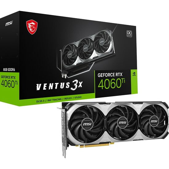 MSI GeForce RTX 4060 Ti VENTUS 3X E OC