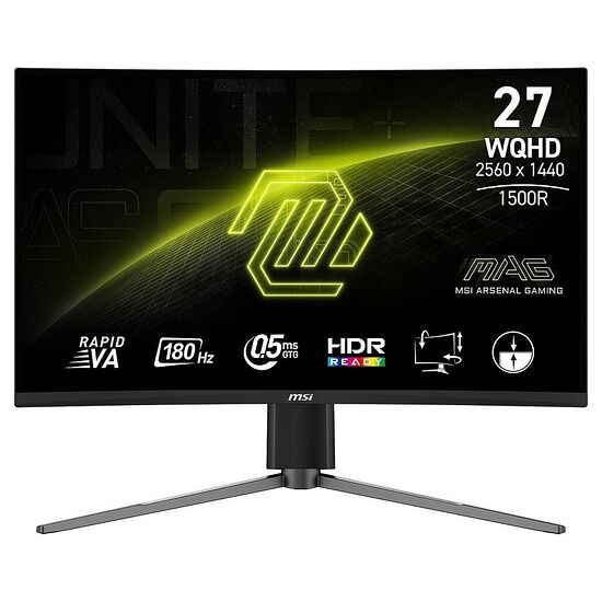 MSI MAG 27CQ6PF (dalle incurvée)
