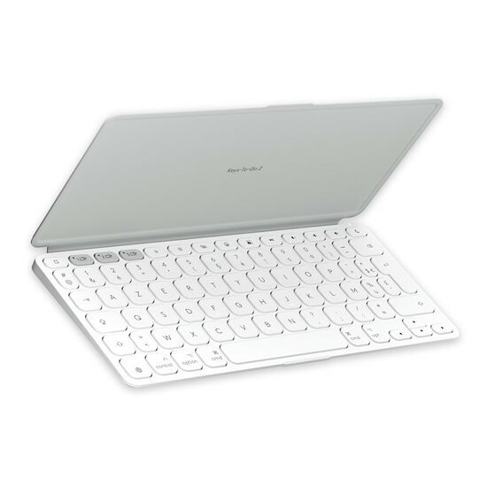 Logitech Keys-To-Go 2 for Mac - Gris Pâle (AZERTY)