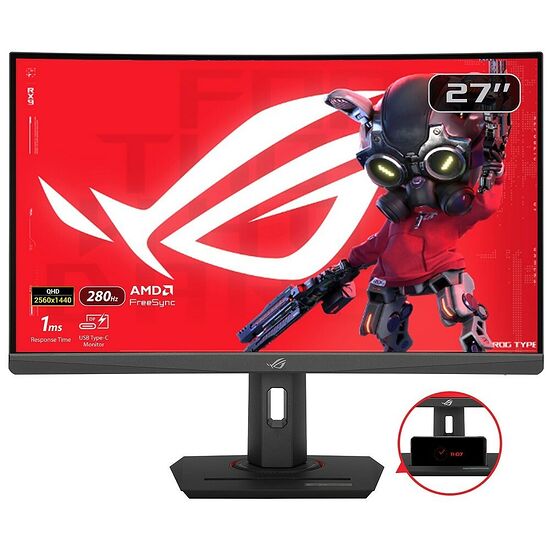 Asus ROG Swift XG27WCMS (dalle incurvée)