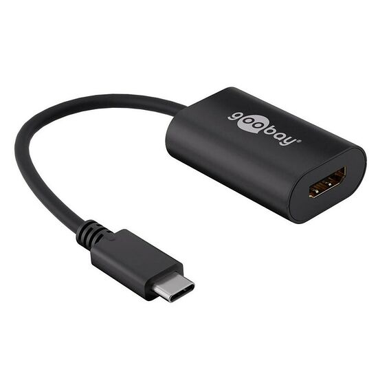 Goobay adaptateur USB-C / HDMI - Noir