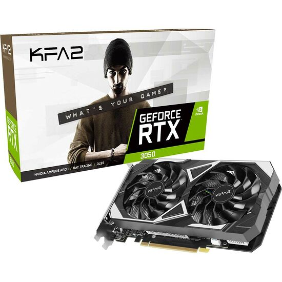 Carte Graphique KFA2 GeForce RTX 3050 8GB GDDR6 – Occasion, Comme Neuve