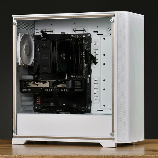 PC Gamer SILVER WHITE - AMD