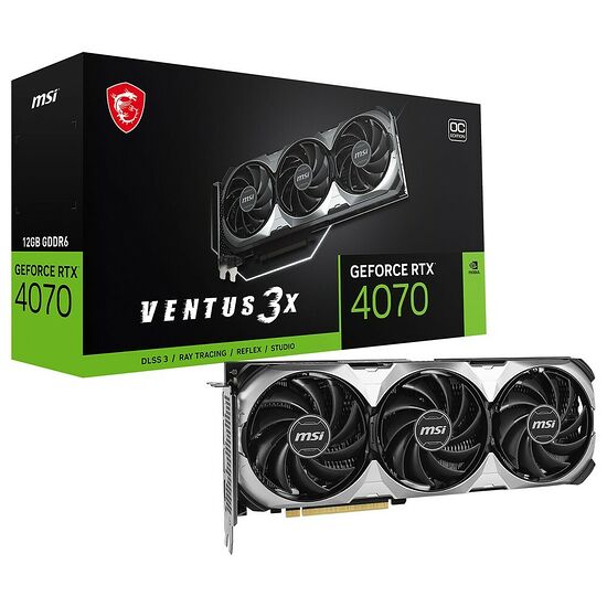 MSI GeForce RTX 4070 VENTUS 3X E1 OC