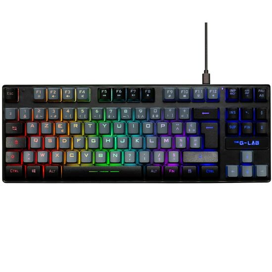 The G-Lab Keyz Caesium TKL - Gris/Noir (AZERTY)