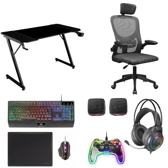 Mars Gaming Full Setup 2025 (Noir)