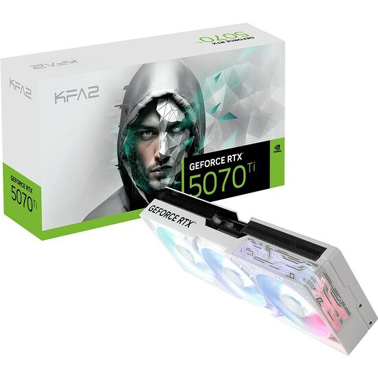 KFA2 GeForce RTX 5070 Ti 1-Click OC White