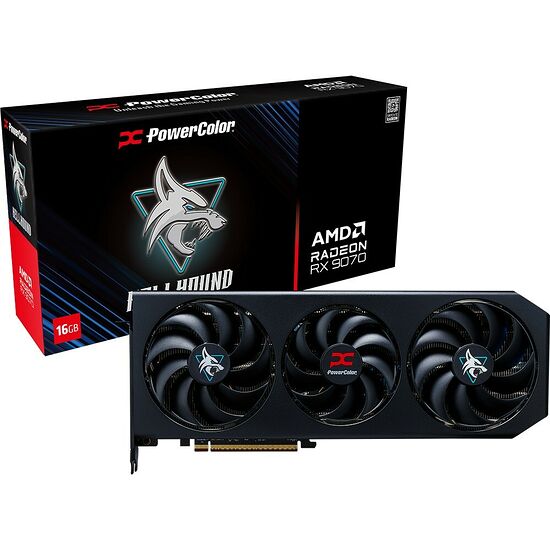 PowerColor Radeon RX 9070 HellHound 16G-L OC