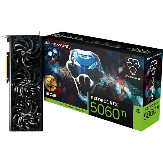 Gainward GeForce RTX 5060 Ti Python III OC