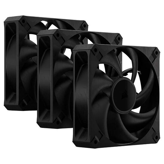 Corsair RS120 Max Noir (Pack de 3) - 120 mm