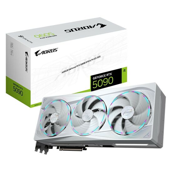 AORUS GeForce RTX 5090 STEALTH ICE