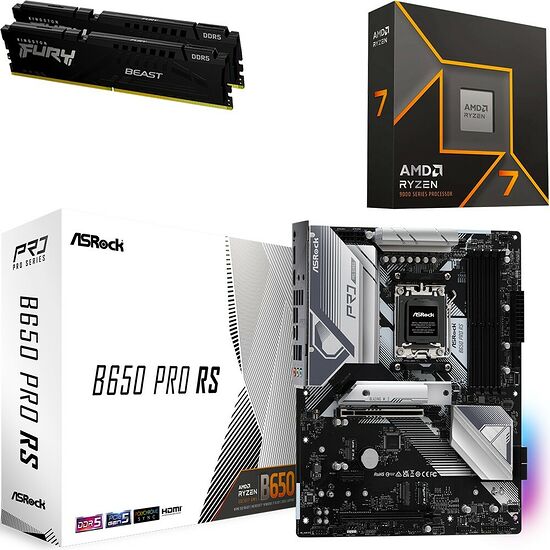 Kit évo Ryzen 7 9700X + B650 PRO RS + 32 Go