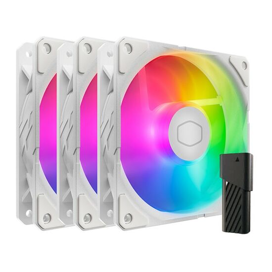 Cooler Master SickleFlow Edge 120 ARGB 3-in-1 - Blanc