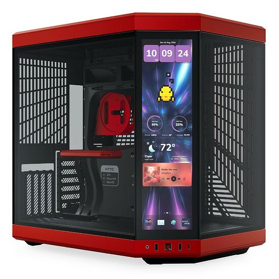 Hyte Y70 Touch Infinite - Rouge