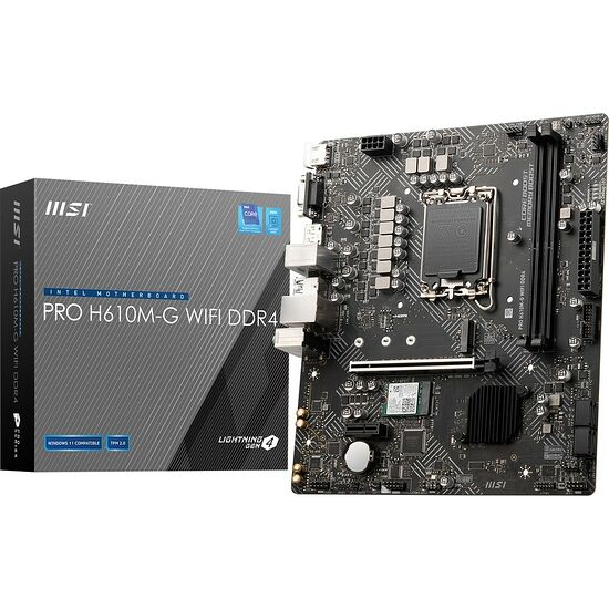 MSI PRO H610M-G WIFI DDR4