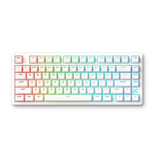 MCHOSE Jet 75 Kailh Magnetic God Switch - Qwerty US (Blanc)