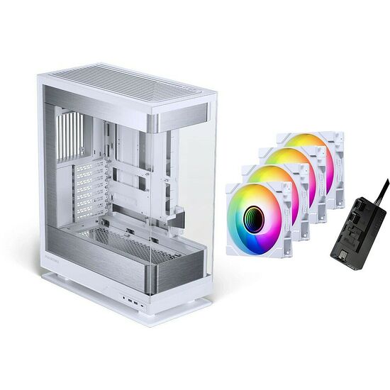 Phanteks Evolv X2 - Blanc + 4 ventilateurs M25G2-120 D-RGB