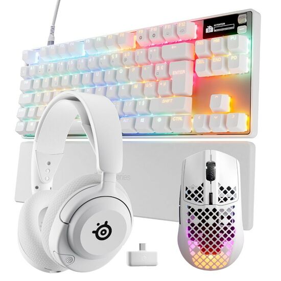 Pack Gamer Steelseries - Blanc