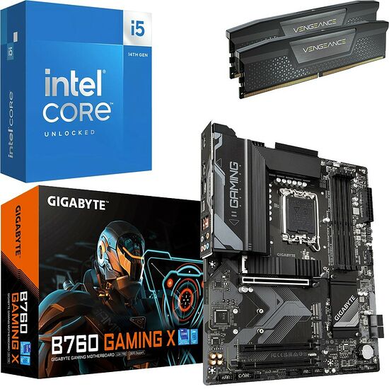 Kit évo Core i5-14600K + B760 GAMING X + 32 Go
