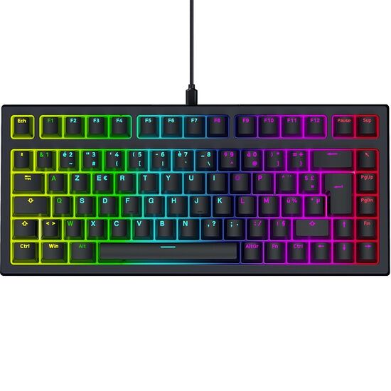 Designed by GG Red Blade 75 Noir (Switchs Red Blood Lite) (AZERTY)