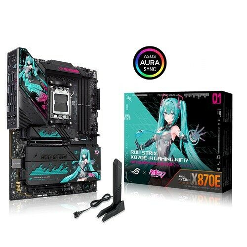 ASUS ROG Strix Helios II Hatsune Miku Edition Midi Tower Multicolore - 90DC00W0-B39010