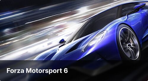 Forza Motorsport 6