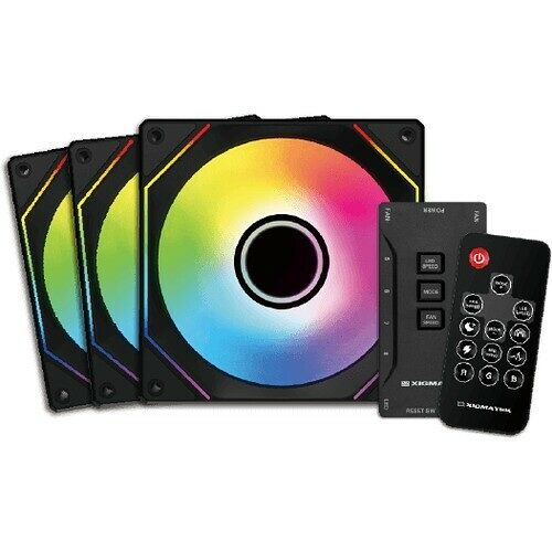 Xigmatek Infinity G20A Noir (Pack de 3) - 120 mm