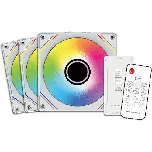 Xigmatek Infinity G20A Blanc (Pack de 3) - 120 mm