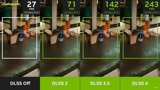 DLSS 4.5 NVIDIA — upscaling IA avec Multi Frame Generation RTX 50xx