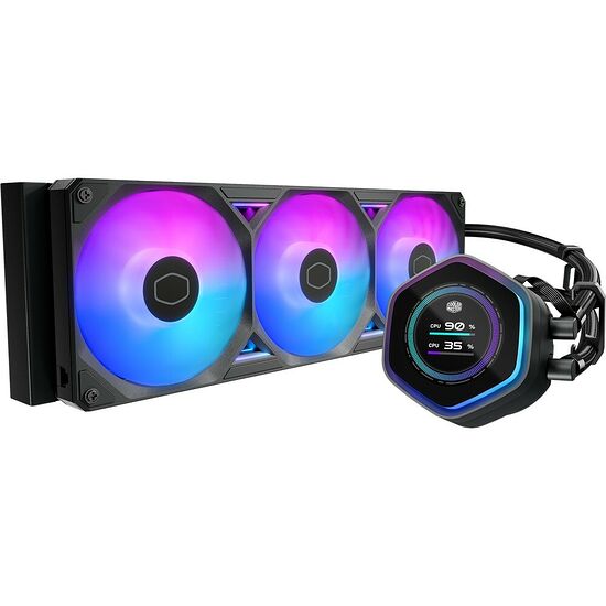 Cooler Master MasterLiquid 360 Atmos II LCD ARGB - Noir