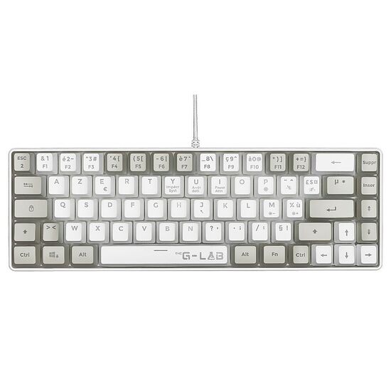 The G-Lab Keyz Hydrogen - Blanc/Gris (AZERTY)