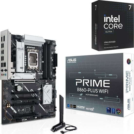 Duo Intel Core Ultra 7 265KF + ASUS PRIME B860-PLUS WIFI